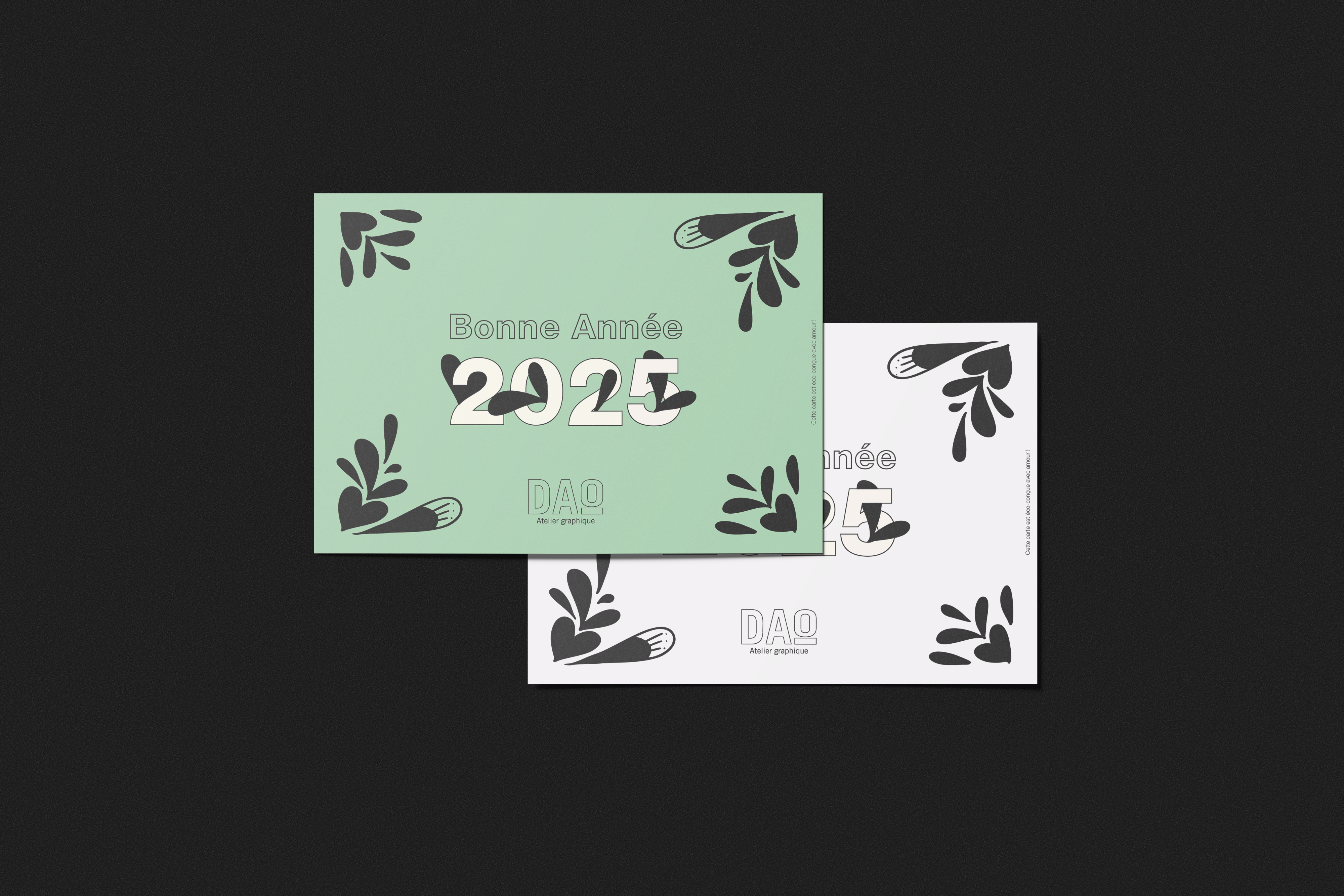 Carte de voeux éco-conçue